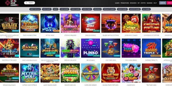 Slots and Casino Site